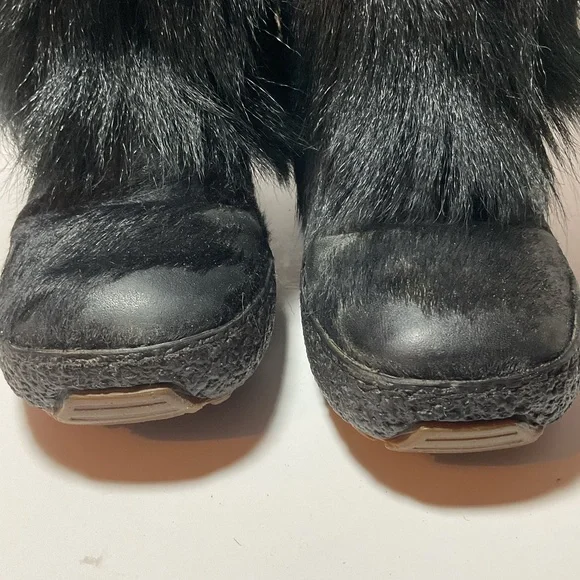 Oscar Sport Vera Gomma Black Winter Boots Italy - Picture 5 of 16